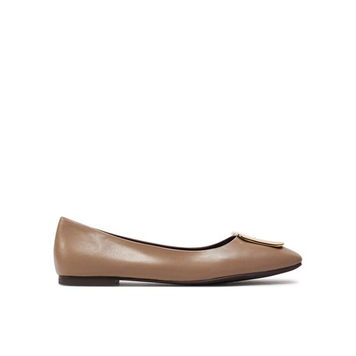 Tory Burch Baleriny 154077 Brązowy Tory Burch 36 MODIVO