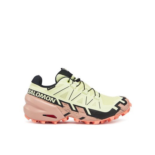 Salomon Buty do biegania Speedcross 6 Gore-Tex L47765500 Zielony ze sklepu MODIVO w kategorii Buty sportowe damskie - zdjęcie 181162471