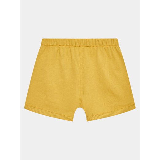United Colors Of Benetton Szorty materiałowe 3MI5A9008 Żółty Regular Fit ze sklepu MODIVO w kategorii Spodenki niemowlęce - zdjęcie 181165843