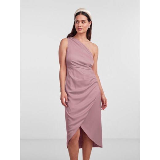 YAS Sukienka koktajlowa 26028889 Fioletowy Regular Fit Yas M MODIVO