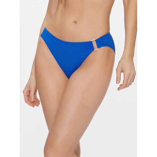 Lauren Ralph Lauren Dół od bikini 20101051 Niebieski ze sklepu MODIVO w kategorii Stroje kąpielowe - zdjęcie 181168173