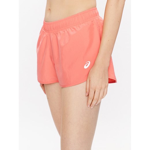 Asics Szorty sportowe Core Split Short 2012C340 Koralowy Regular Fit XS MODIVO
