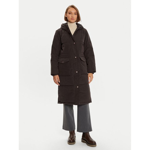 Wrangler Kurtka zimowa 112358031 Brązowy Oversize ze sklepu MODIVO w kategorii Kurtki damskie - zdjęcie 181170284