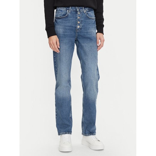 Karl Lagerfeld Jeans Jeansy 246J1111 Niebieski Straight Fit ze sklepu MODIVO w kategorii Jeansy damskie - zdjęcie 181171474