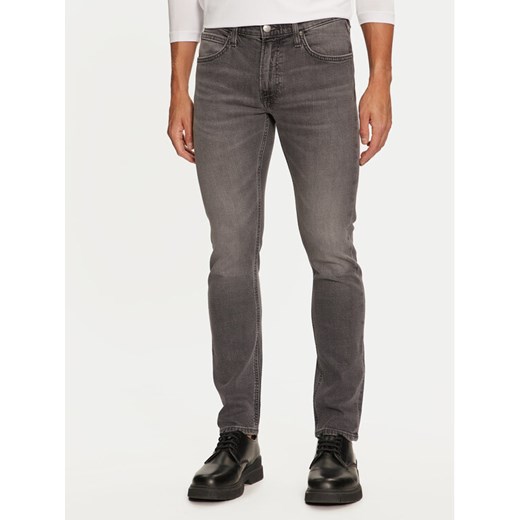 Lee Jeansy Luke 112355859 Szary Slim Fit ze sklepu MODIVO w kategorii Jeansy męskie - zdjęcie 181172754