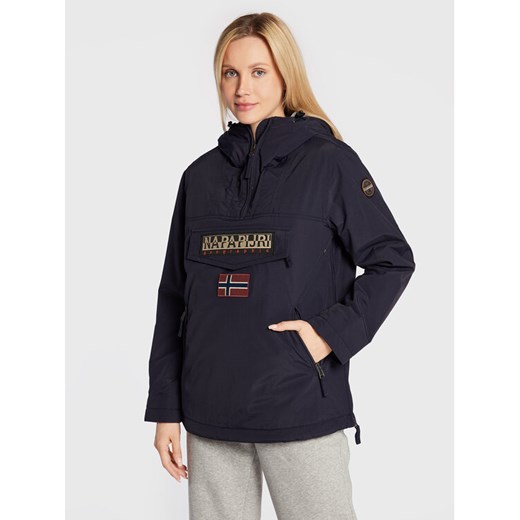Napapijri Kurtka anorak Rainforest NP0A4GM6 Granatowy Regular Fit Napapijri XS MODIVO
