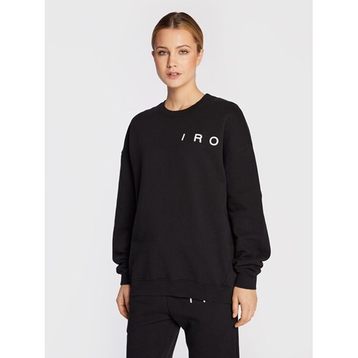 IRO Bluza Meyssa AR270 Czarny Regular Fit ze sklepu MODIVO w kategorii Bluzy damskie - zdjęcie 181174903
