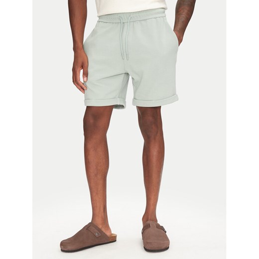 Only & Sons Szorty materiałowe New Kodyl 22033722 Zielony Regular Fit ze sklepu MODIVO w kategorii Spodenki męskie - zdjęcie 181175051