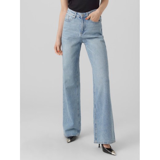 Vero Moda Jeansy Tessa 10283858 Niebieski Wide Leg ze sklepu MODIVO w kategorii Jeansy damskie - zdjęcie 181175162