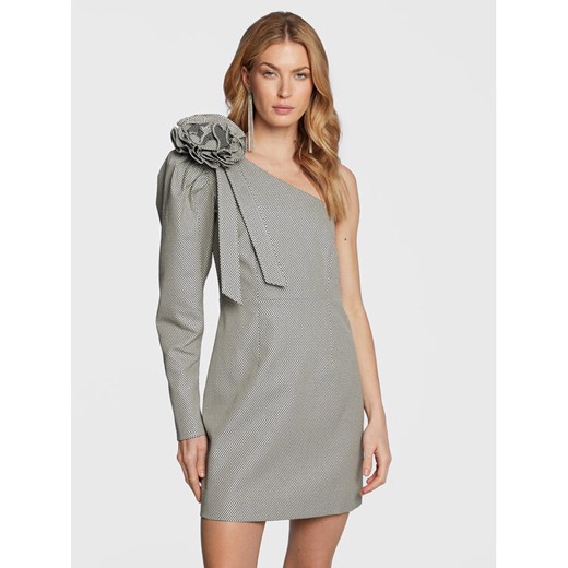 Custommade Sukienka koktajlowa Janis 999478499 Szary Slim Fit Custommade XS MODIVO