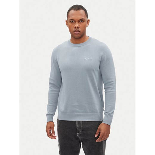 Pepe Jeans Sweter Essential PM702512 Błękitny Regular Fit Pepe Jeans XL MODIVO