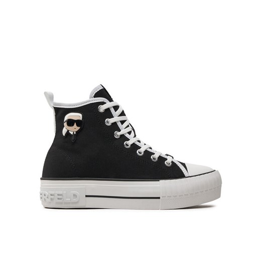 KARL LAGERFELD Trampki KL60444 Czarny ze sklepu MODIVO w kategorii Trampki damskie - zdjęcie 181179234