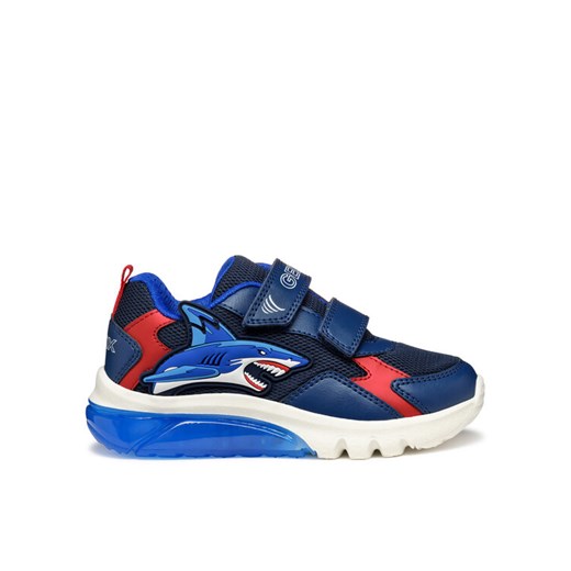 Geox Sneakersy J Ciberdron J55LBB 014BU C0735 S Granatowy ze sklepu MODIVO w kategorii Buty sportowe dziecięce - zdjęcie 181179334