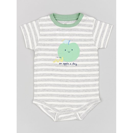 Zippy Body dziecięce ZNBAP0304 23005 Szary Regular Fit 12_18M MODIVO