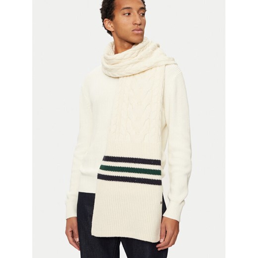 Tommy Hilfiger Szalik AM0AM12831 Écru ze sklepu MODIVO w kategorii Szaliki męskie - zdjęcie 181179603