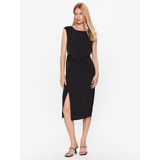 DKNY Sukienka koktajlowa DD3E2011 Czarny Regular Fit ze sklepu MODIVO w kategorii Sukienki - zdjęcie 181182424