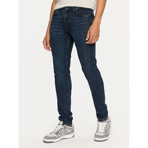 Pepe Jeans Jeansy PM207387 Granatowy Skinny Fit ze sklepu MODIVO w kategorii Jeansy męskie - zdjęcie 181183304