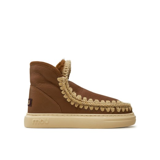 Mou Śniegowce Eskimo Sneaker Bold FW411000B Brązowy ze sklepu MODIVO w kategorii Śniegowce damskie - zdjęcie 181184860