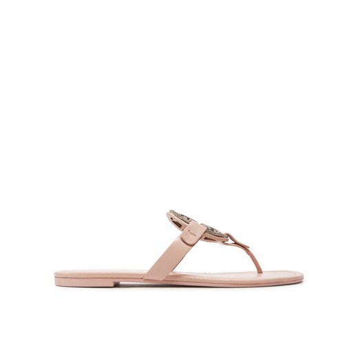 Tory Burch Japonki 145945 Różowy ze sklepu MODIVO w kategorii Klapki damskie - zdjęcie 181185211