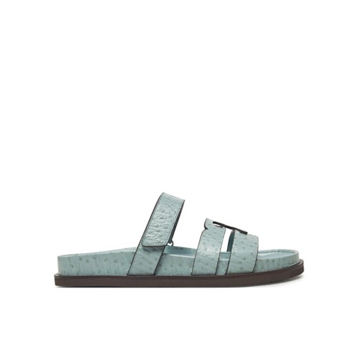 Tory Burch Klapki 162580 Niebieski ze sklepu MODIVO w kategorii Klapki damskie - zdjęcie 181185931