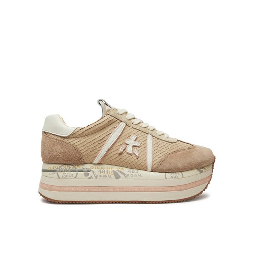Premiata Sneakersy Beth 7039 Beżowy ze sklepu MODIVO w kategorii Buty sportowe damskie - zdjęcie 181186730