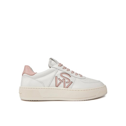 Stuart Weitzman Sneakersy Crtsde Lgo Snr SH305 Biały ze sklepu MODIVO w kategorii Buty sportowe damskie - zdjęcie 181189054