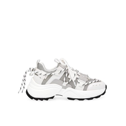 Steve Madden Sneakersy Tazmania Sneaker SM11002419-04005-739 Biały ze sklepu MODIVO w kategorii Buty sportowe damskie - zdjęcie 181193854