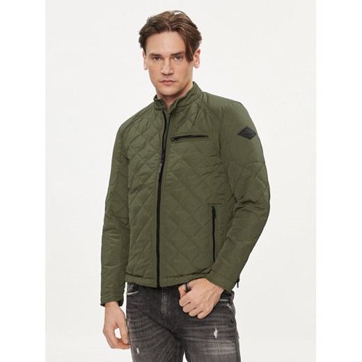 Replay Kurtka przejściowa M8000.000.84442 Khaki Regular Fit ze sklepu MODIVO w kategorii Kurtki męskie - zdjęcie 181194951