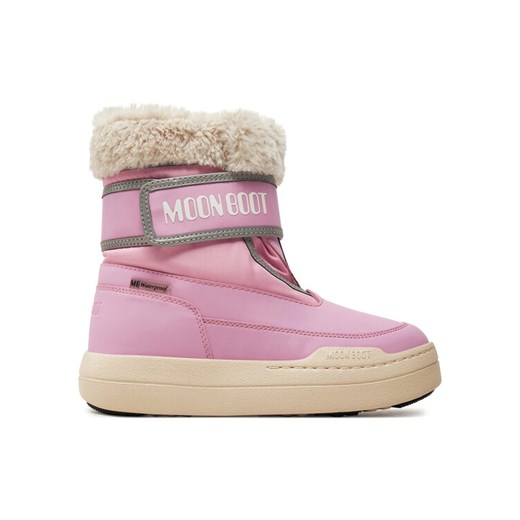 Moon Boot Śniegowce Junior Park Strap 80D3440030 Różowy ze sklepu MODIVO w kategorii Buty zimowe dziecięce - zdjęcie 181194994