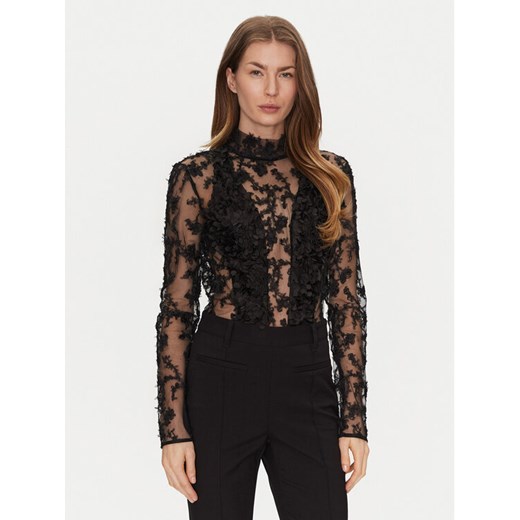 Babylon Body S00305 Czarny Slim Fit ze sklepu MODIVO w kategorii Bluzki damskie - zdjęcie 181198491