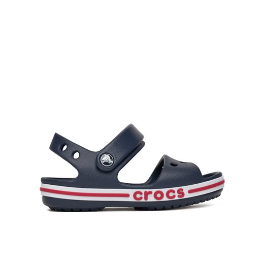 Crocs Sandały BAYABAND SANDAL T 211055-4CC Granatowy ze sklepu MODIVO w kategorii Sandały dziecięce - zdjęcie 181198720
