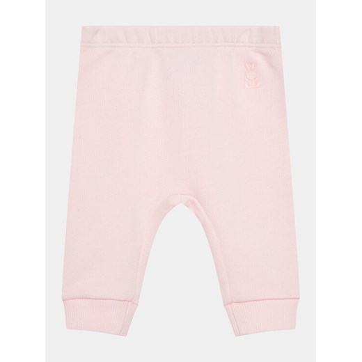 United Colors Of Benetton Spodnie dresowe 3J70MF258 Różowy Regular Fit ze sklepu MODIVO w kategorii Spodnie i półśpiochy - zdjęcie 181198834
