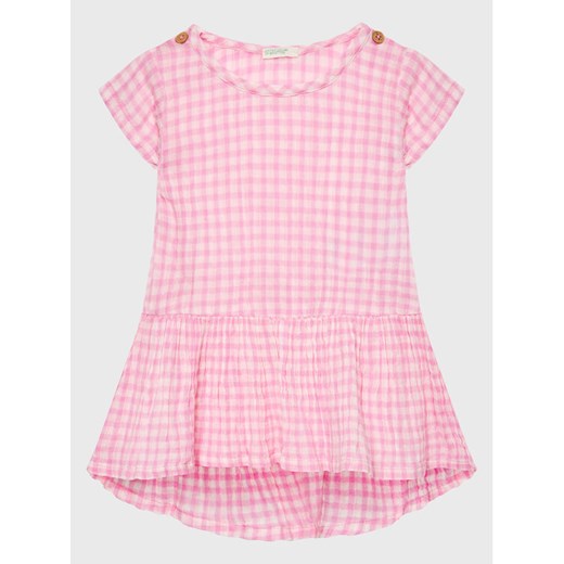 United Colors Of Benetton Sukienka codzienna 4GDKAV008 Różowy Regular Fit ze sklepu MODIVO w kategorii Sukienki niemowlęce - zdjęcie 181199140