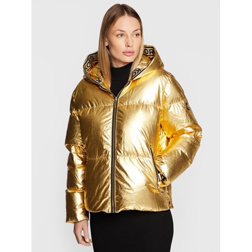 MICHAEL Michael Kors Kurtka puchowa MF2207977T Złoty Regular Fit ze sklepu MODIVO w kategorii Kurtki damskie - zdjęcie 181199822