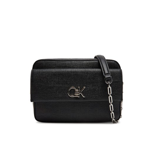 Calvin Klein Torebka Ck Pocket Camera Bag_Tex K60K613239 Czarny Calvin Klein 00 MODIVO