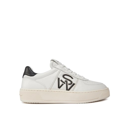Stuart Weitzman Sneakersy Crtsde Lgo Snr SH305 Biały ze sklepu MODIVO w kategorii Buty sportowe damskie - zdjęcie 181201923