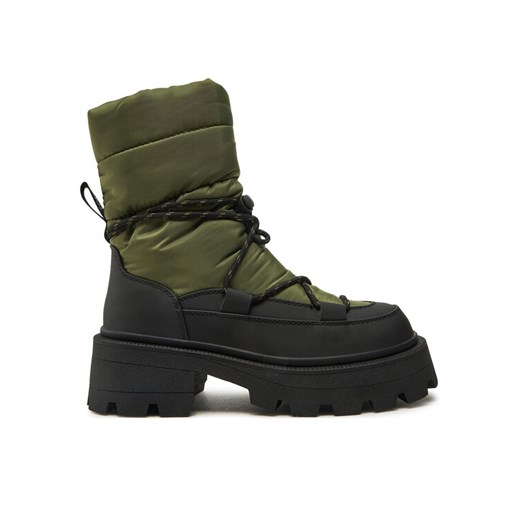 ONLY Shoes Botki 15329809 Zielony ze sklepu MODIVO w kategorii Botki - zdjęcie 181201934