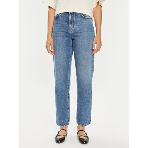 Weekend Max Mara Jeansy 2425186051 Niebieski Straight Leg 46 MODIVO