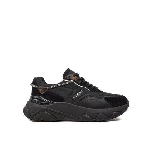 Guess Sneakersy Micola FL7MIC FAL12 Czarny ze sklepu MODIVO w kategorii Buty sportowe damskie - zdjęcie 181203771