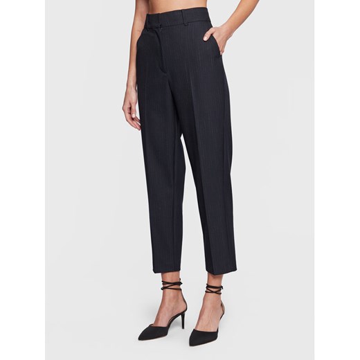 IVY OAK Spodnie materiałowe Phoebe IO1123S5145 Granatowy Regular Fit Ivy Oak 36 MODIVO