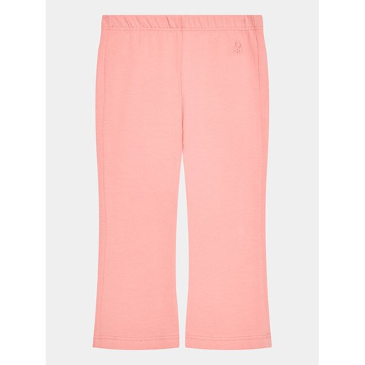 United Colors Of Benetton Legginsy 3DKEGF028 Różowy Slim Fit ze sklepu MODIVO w kategorii Legginsy niemowlęce - zdjęcie 181203861