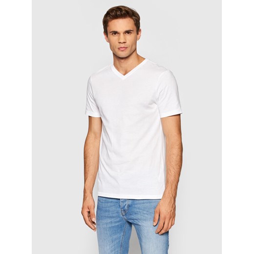 United Colors Of Benetton T-Shirt 3U53J4231 Biały Regular Fit ze sklepu MODIVO w kategorii T-shirty męskie - zdjęcie 181203872