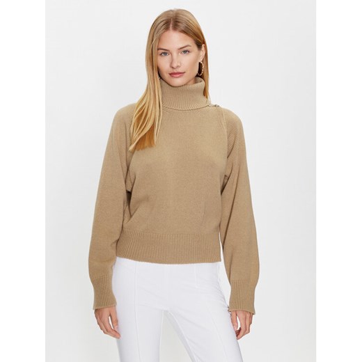 Liu Jo Golf CF3047 MA62E Brązowy Relaxed Fit ze sklepu MODIVO w kategorii Swetry damskie - zdjęcie 181204223