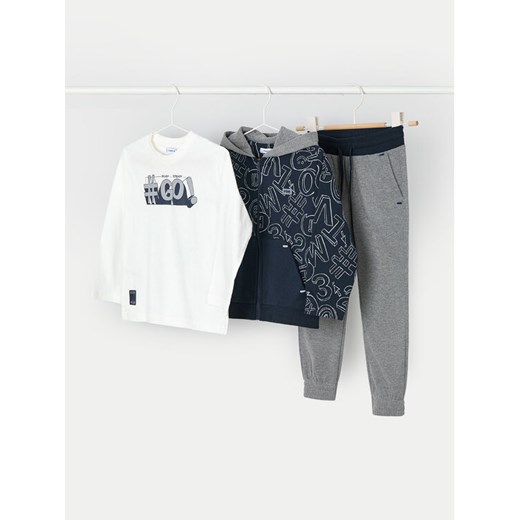 Mayoral Komplet bluza, bluzka i spodnie 4886 Kolorowy Regular Fit Mayoral 5Y MODIVO