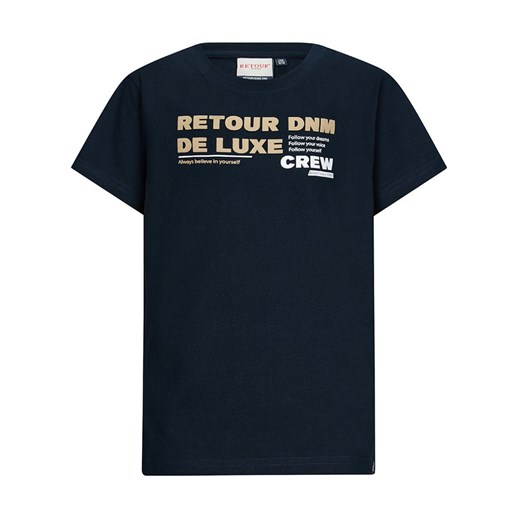 Retour Koszulka &quot;Zeb&quot; w kolorze granatowym ze sklepu Limango Polska w kategorii T-shirty chłopięce - zdjęcie 181210780