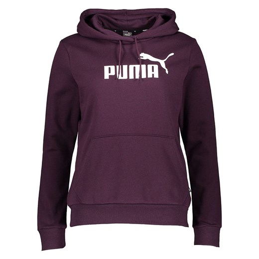 Puma Bluza &quot;Essential Logo&quot; w kolorze fioletowym ze sklepu Limango Polska w kategorii Bluzy damskie - zdjęcie 181211264