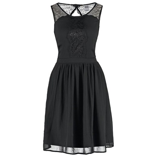 Vero Moda VMSISSY Sukienka letnia black zalando czarny abstrakcyjne wzory