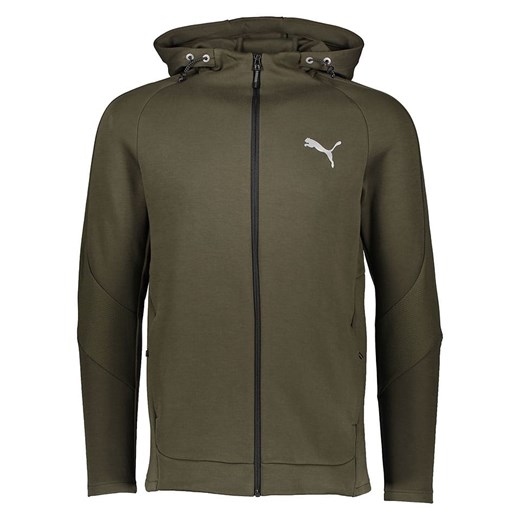 Puma Bluza &quot;Evostripe&quot; w kolorze khaki ze sklepu Limango Polska w kategorii Bluzy męskie - zdjęcie 181211360