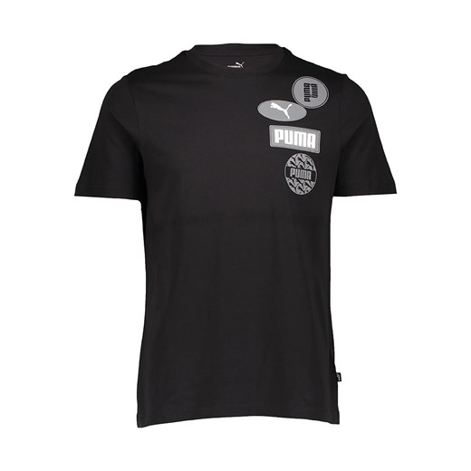Puma Koszulka &quot;Graphics Icon&quot; w kolorze czarnym ze sklepu Limango Polska w kategorii T-shirty męskie - zdjęcie 181211402
