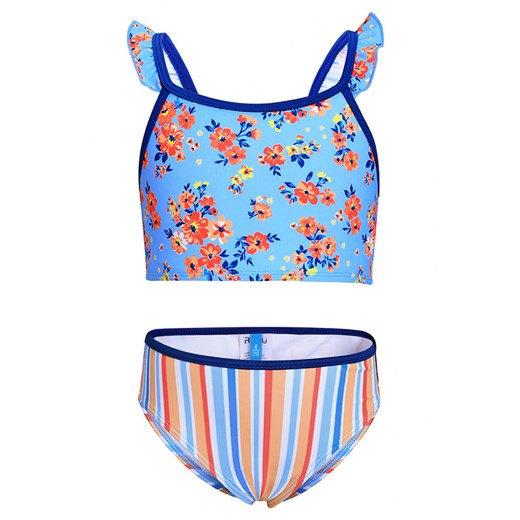 Peek U Bikini &quot;Laina&quot; w kolorze błękitnym ze wzorem ze sklepu Limango Polska w kategorii Stroje kąpielowe - zdjęcie 181212092